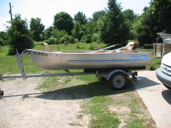12 Ft. Meyers Fishing Boat WTrailer $650