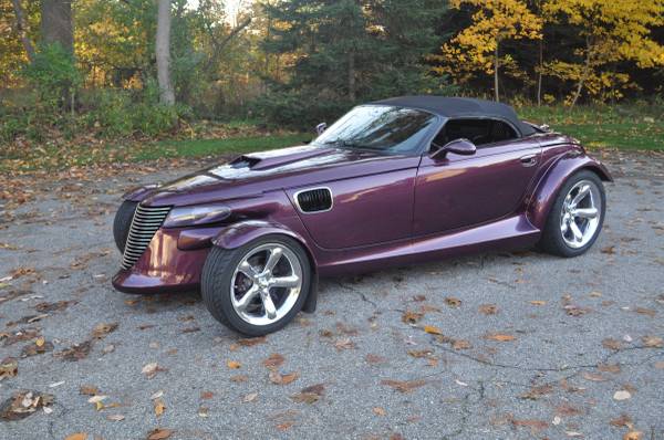 1999 Plymouth Prowler Purple - $18000 (Portage) | Cars & Trucks For ...