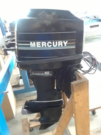 Photo 40 hp mercury $2,250