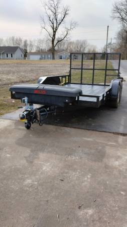 7x14 Dual axle heavy duty trailer $2,000
