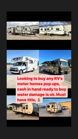 Photo All rv types cer coach motorhome $1,600