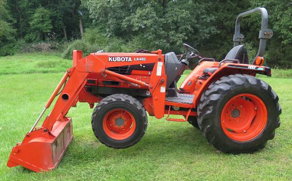 Photo KUBOTA TRACTOR L3410 HST 4WD WITH LOADER 708 HOURS $15,750