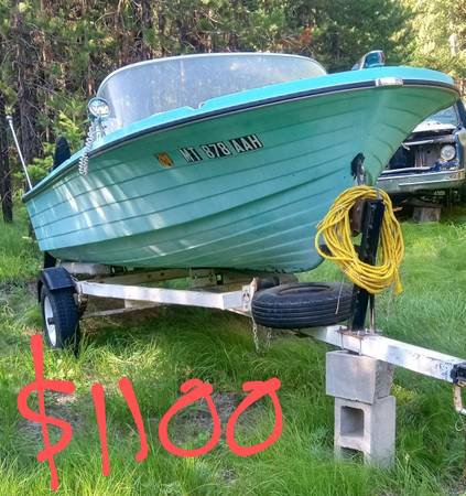 1965 starcraft 20 ft boat with 70 horsepower Evinrude $1,000