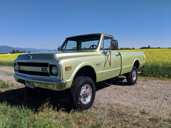 1970 CHEVROLET 3/4 TON 4-WHEEL DRIVE PICKUP TRUCK - $14,000 - $14000 ...