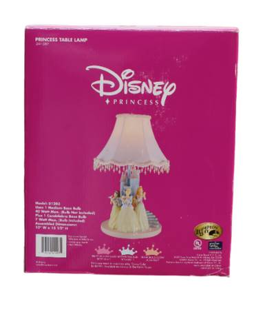 Photo Disney Princess Hton Bay Table L Night Lite - Brand New $80