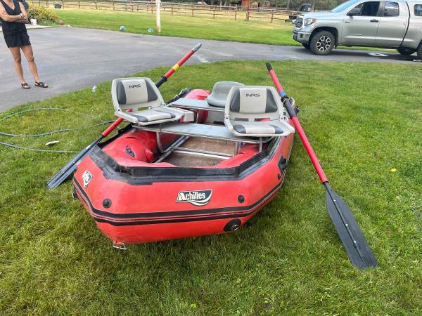 Photo achilles raft with motor mount $12,345