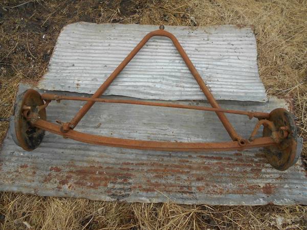 Photo 1928 1929 1930 1931 Ford Model A Front Axle Brakes Spindle Wishbone