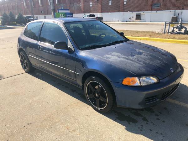 1995 Honda Civic hatch - $2700 (Liberty mo) | Cars & Trucks For Sale ...