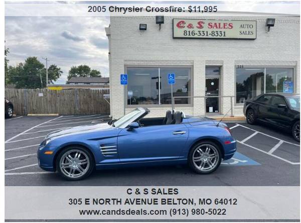 Photo 2005 Chrysler Crossfire Limited 2dr Roadster $11,999