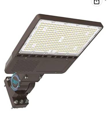 Photo 200W LED Parking Lot Light UL  DLC Listed 28000LM with Dusk to Dawn P $70
