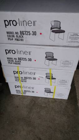 Photo BRAND NEW PRO-LINE II OFFICE CHAIRS $84