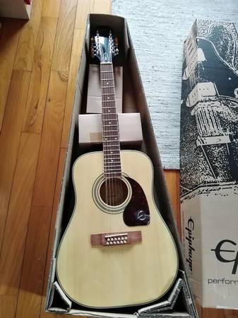 Photo Epiphone DR-212 12-String Acoustic Guitar 2023 $250