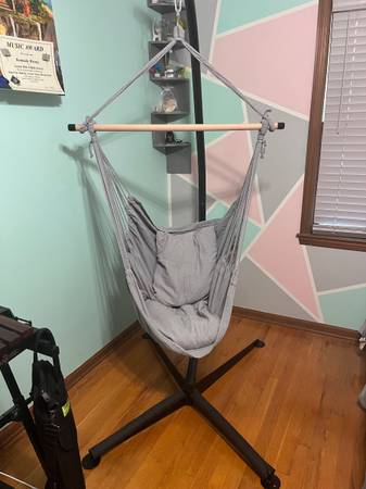 Photo Hammock chair  stand $150