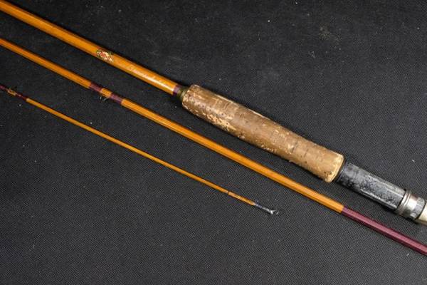 Horrocks-Ibbotson Beaverkill 3-piece 8 Cane Bamboo Fly Rod Trout H-I $225