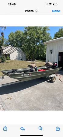 Jon Boat 14 Ft aluminum $3,350