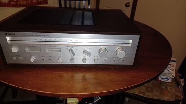 Photo VINTAGE YAMAHA CA 640 NATURAL SOUND STEREO RECEIVER (OR BEST OFFER) $175