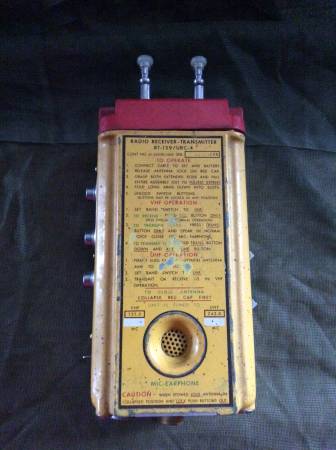 Photo Vintage Military Radio Receiver-Transmitter RT-159URC-4 $90