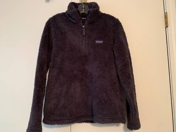 Photo Womens Patagonia Gray Worn Wear Pull-Over Fleece Jacket Size Small $40