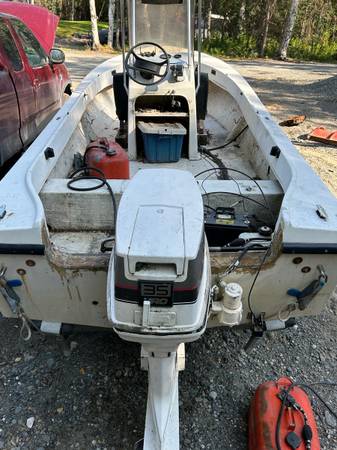 North American fiberglass boat $2,000