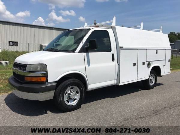 2008 CHEVROLET Express 3500 Diesel KUV Knapheide Utility Body - $17,995 ...