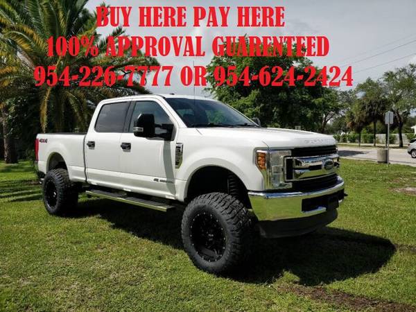 Photo 2018 FORD F250 CREW CAB SHORT BED LIFTED ON 37S 6.7L POWER STROKE - $59,990 (Fort Lauderdale)