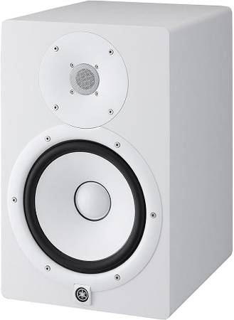 Photo Yamaha HS8 W 8-Inch Powered Studio Monitor Speaker, White $225