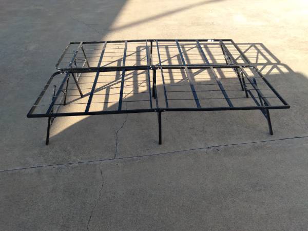 Photo Single fold up bed frame (we have 2) $35