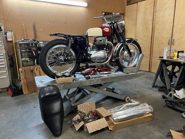 Photo 1967 BSA Spitfire Project SOLD $3,500