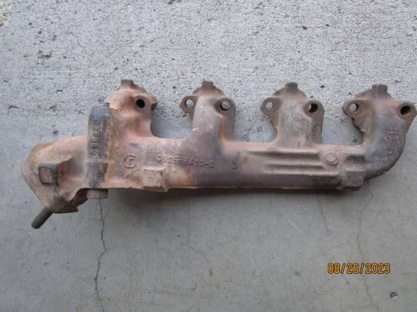 Photo Exhaust Manifold I believe it is for 302 ford engine $30