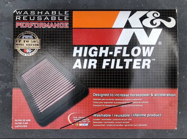 Photo KN DURAMAX DIESEL REPLACEMENT AIR FILTER 33-2466 NEW IN BOX $65