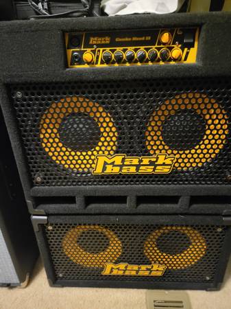 Photo MarkBass  and cab $1,125