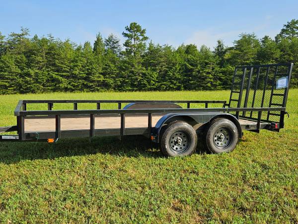 Photo Now Available, 16 Ft Utility Car Hauler. - Cr Crd, Rent To Own,Finance $11