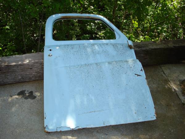 Photo Wall art truck door 1948 Dodge truck $125