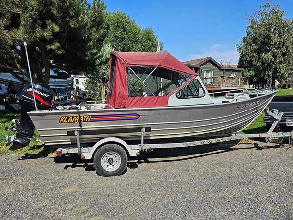 18 Ft Klamath Aluminum Boat $21,500