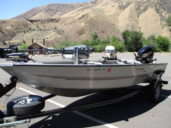 2013 16 Aluminum Fishing Boat $12,500