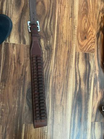 Photo Leather rifle scabbards $80