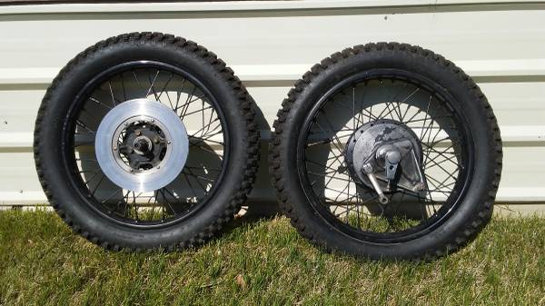 Photo Tires  Wheels - 1975 Honda CB360T Twin $100