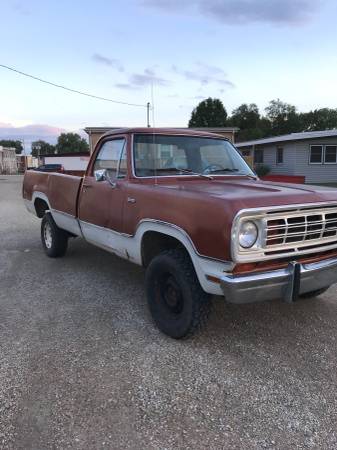 1972 Dodge d100 Adventurer - $750 (Washington) | Cars & Trucks For Sale ...