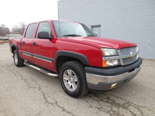 2005 Chevrolet Silverado Z71 4x4 Crew Cab 4 Door 4WD- $1580 OFF BOOK ...