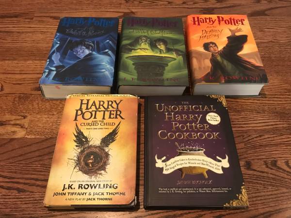 Photo 5 HARRY POTTER BOOKS Numbers 5, 6  7 Hardcover  PLUS $35