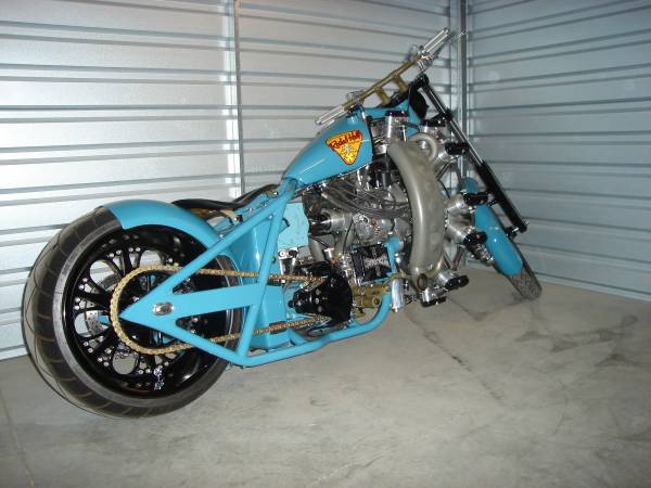 Photo Custom show motorcycle