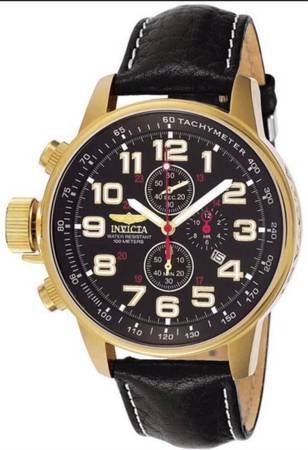 Photo Invicta Mens 2770 Force Collection Lefty Terra Military Watch $110