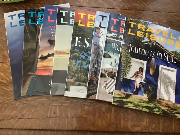 Photo TRAVEL  LEISURE MAGS. $10