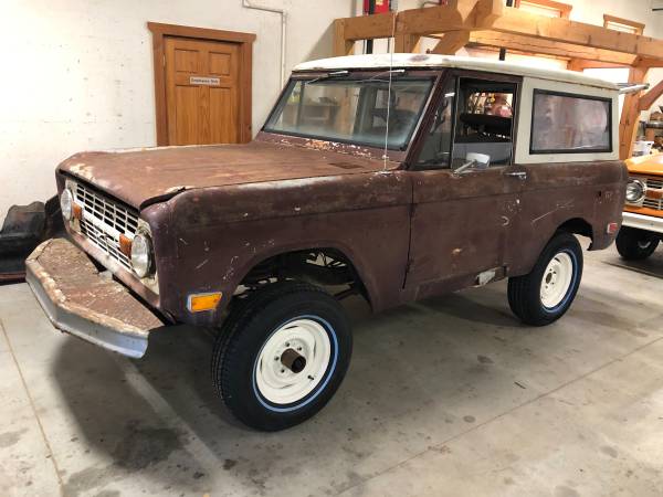Photo 1972 Ford Bronco project needs restoration - $12,500 (Baraboo, Wi)