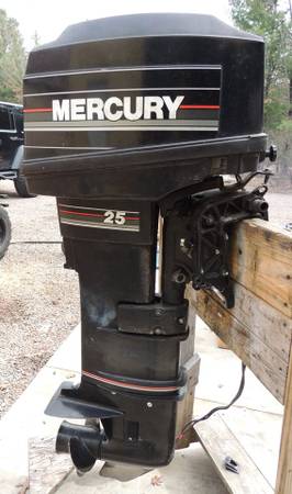 1990 25 HP Mercury 2-stroke $1,095