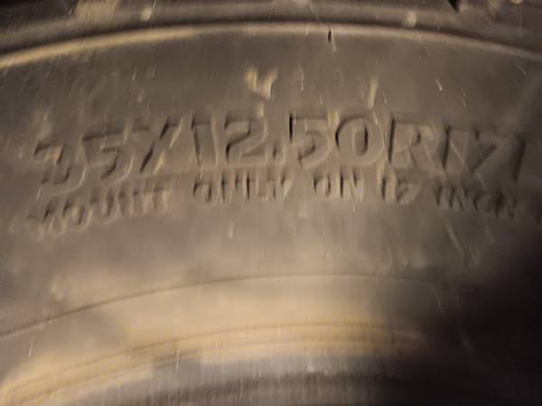 Photo 35 off-road Racing tires Mickey Thomson Discoverer 35x12.50R17LT set $400