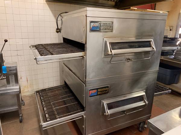 Photo Double Deck Middleby Marshall Pizza Oven $5,000