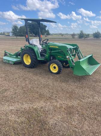 Photo 2016 JD 3032 E Tractor and Clipper package $20,000