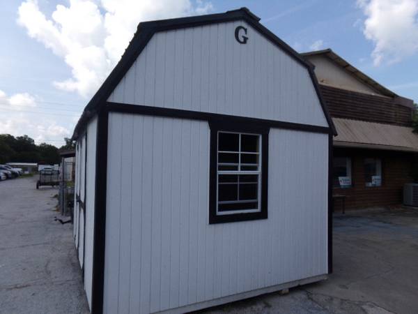 Photo 10 x 12 Side Lofted Barn By Graceland of Lake City $454