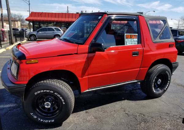 Nice 1993 Geo Tracker lifted & restored! - $6900 (Chicago O'hare area ...